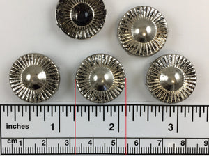 144pcs Bullseye Brass Nailheads Round