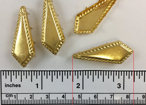 144pcs Diamond Brass Nailheads