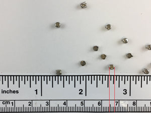 1000pcs Flat Brass Nailheads Round