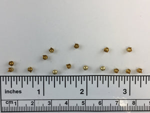 1000pcs pearl Brass Nailheads Round