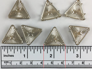 1000pcs 1188 Brass Nailheads Tri Angeles