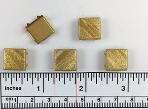 1000pcs Flat Canvas Brass Nailheads Square