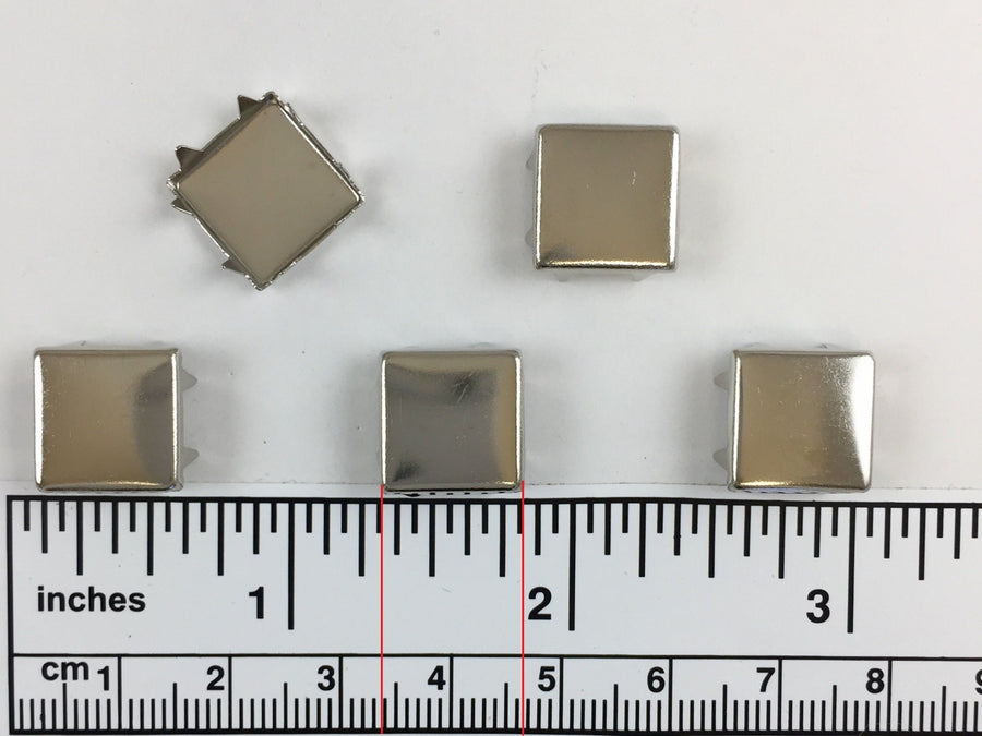 1000pcs Flat Brass Nailheads Square