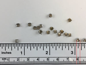 1000pcs Flat Brass Nailheads Round