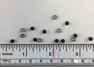 1000pcs pearl Brass Nailheads Round