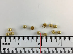 1000pcs English Cut Brass Nailheads Round