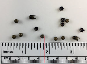 1000pcs pearl Brass Nailheads Round