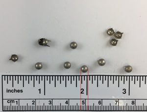 1000pcs pearl Brass Nailheads Round