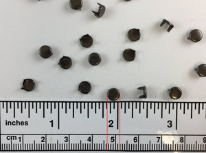1000pcs Flat Brass Nailheads Round