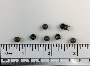 1000pcs pearl Brass Nailheads Round