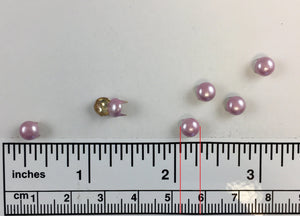 1000pcs pearl Brass Nailheads Round
