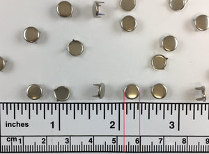 1000pcs Flat Brass Nailheads Round