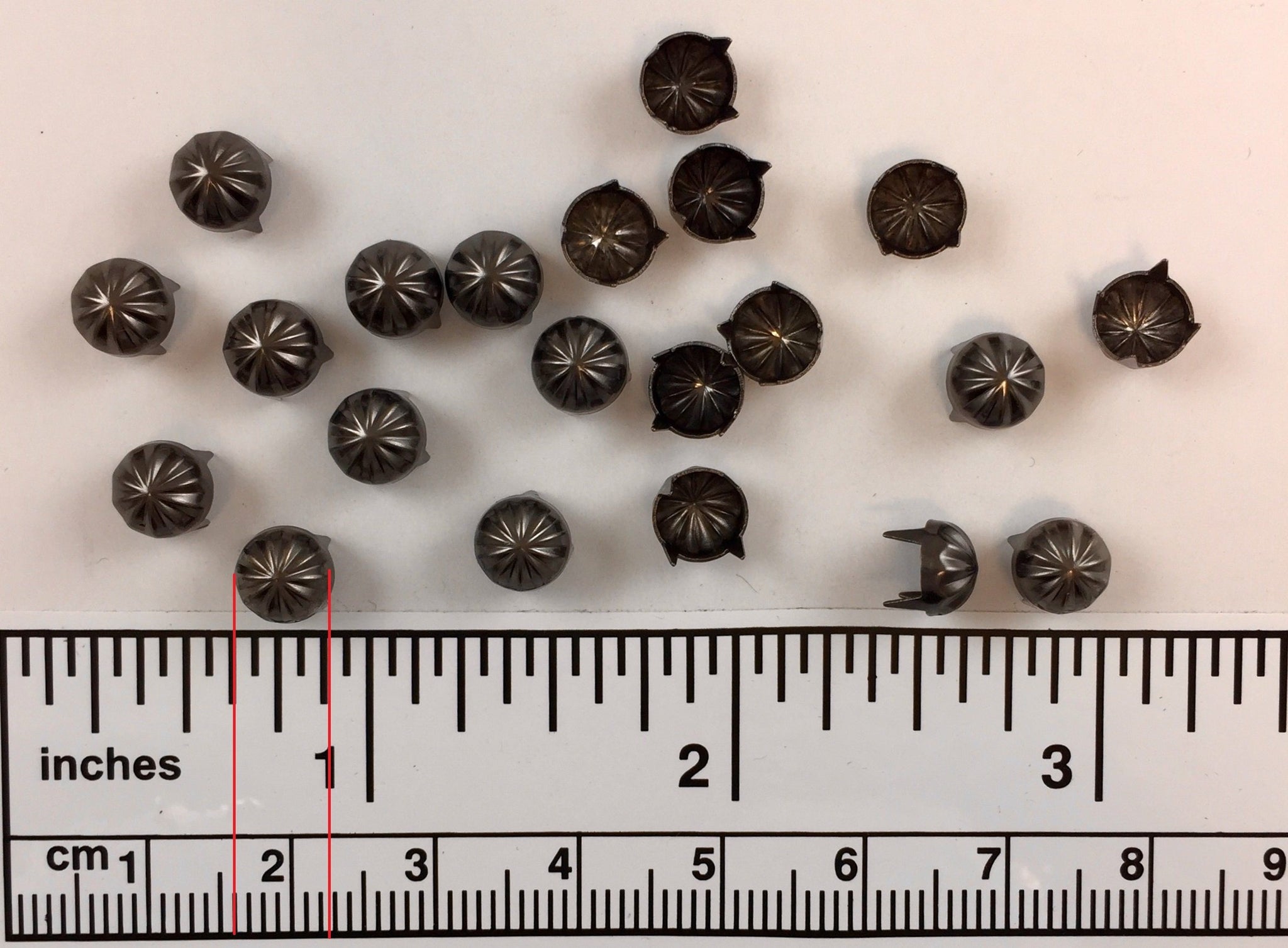 1000pcs Parachute Brass Nailheads Round