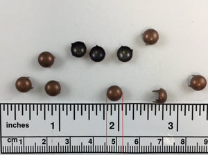 1000pcs pearl Brass Nailheads Round