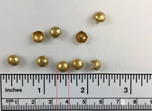 1000pcs pearl Brass Nailheads Round
