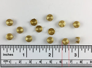 1000pcs Target Brass Nailheads Round