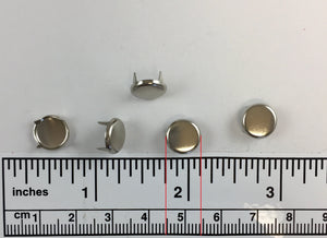 1000pcs Flat Brass Nailheads Round