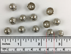 1000pcs Parachute Brass Nailheads Round