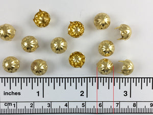 1000pcs Parachute Brass Nailheads Round