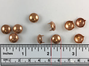 1000pcs pearl Brass Nailheads Round