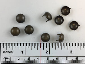 1000pcs pearl Brass Nailheads Round