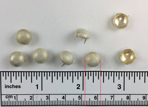 1000pcs pearl Brass Nailheads Round