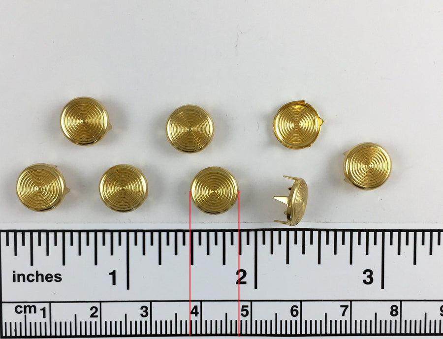 1000pcs Target Brass Nailheads Round