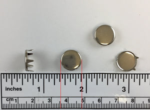 1000pcs Flat Brass Nailheads Round