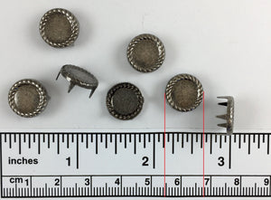 1000pcs Mirror Brass Nailheads Round