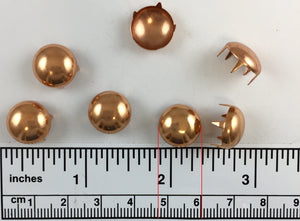 1000pcs pearl Brass Nailheads Round