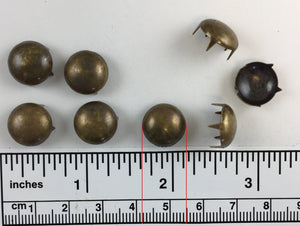 1000pcs pearl Brass Nailheads Round