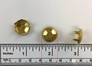 1000pcs 70/2 Brass Nailheads Round