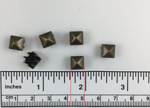 1000pcs 701 Brass Nailheads Square