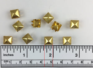 1000pcs 701 Brass Nailheads Square