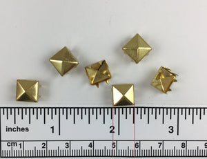1000pcs 706 Brass Nailheads Square