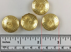 1000pcs 8705 Brass Nailheads Round