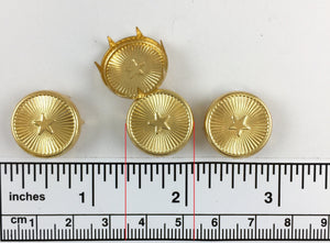 1000pcs 8751 Brass Nailheads Round